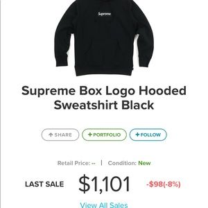 Supreme box logo hoodie AUTHENTIC